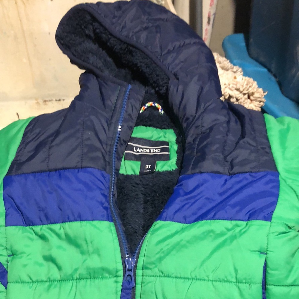 Land’s End 3t boy toddler winter jacket